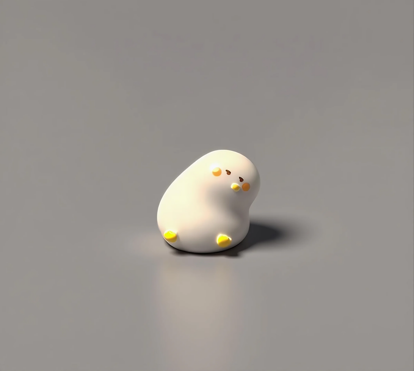 Stress Relief Desktop Decor – Cute Animal Figurine | Chubby Funny Duck Office Ornament